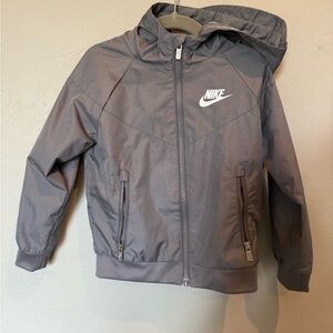Nike Charcoal Gray Mesh Wind/Rain Jacket 2-3yrs, NWT
